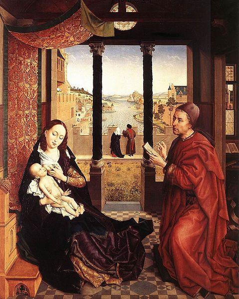 Rogier van der Weyden Portrait of the Madonna Germany oil painting art